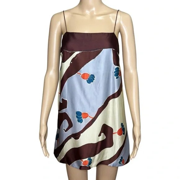 FAITHFULL THE BRAND Phylis Mini Dress, Mandraki Floral, XS/US2 - Picture 4 of 10